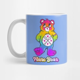 Rainbow Flare Bear Mug